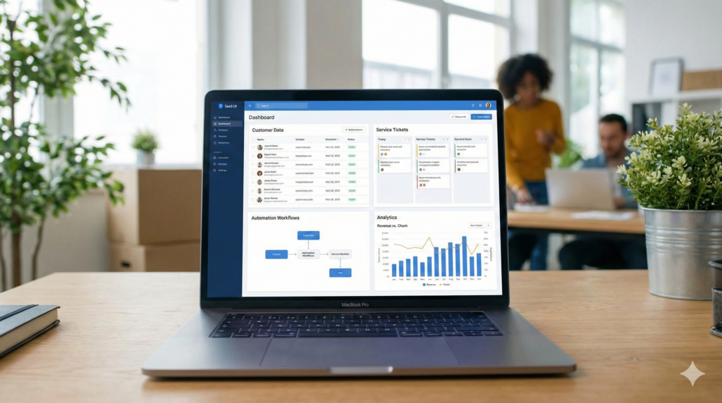 What Is CRM and How It Works CRM software dashboard showing customer relationship management system
